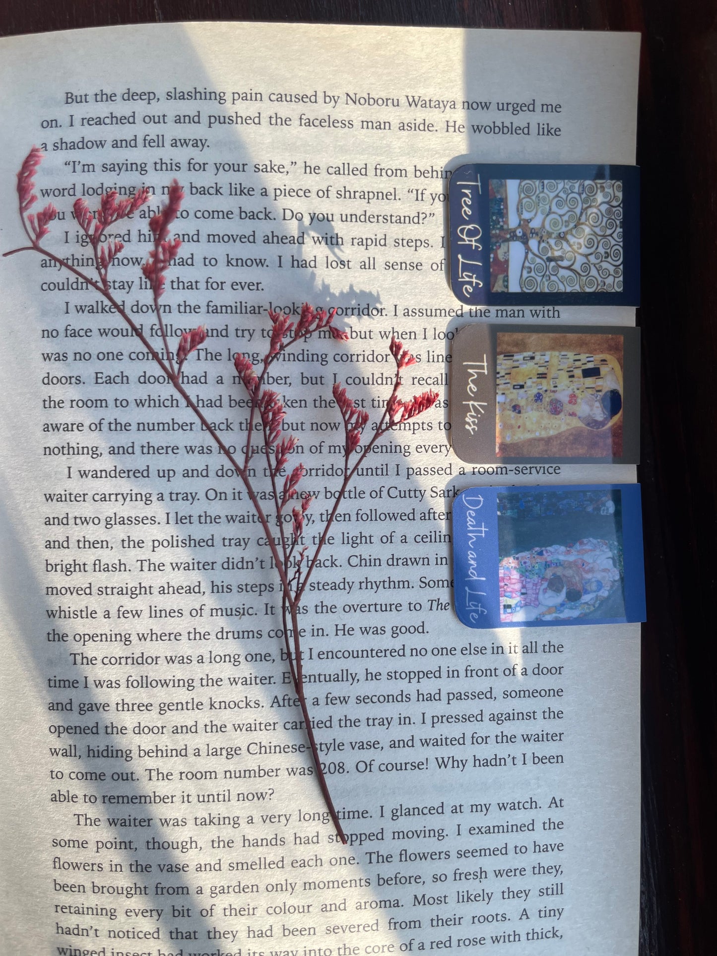 Gustav Klimt 3 Mini Magnetic Bookmarks โ Art Lover Gift Set