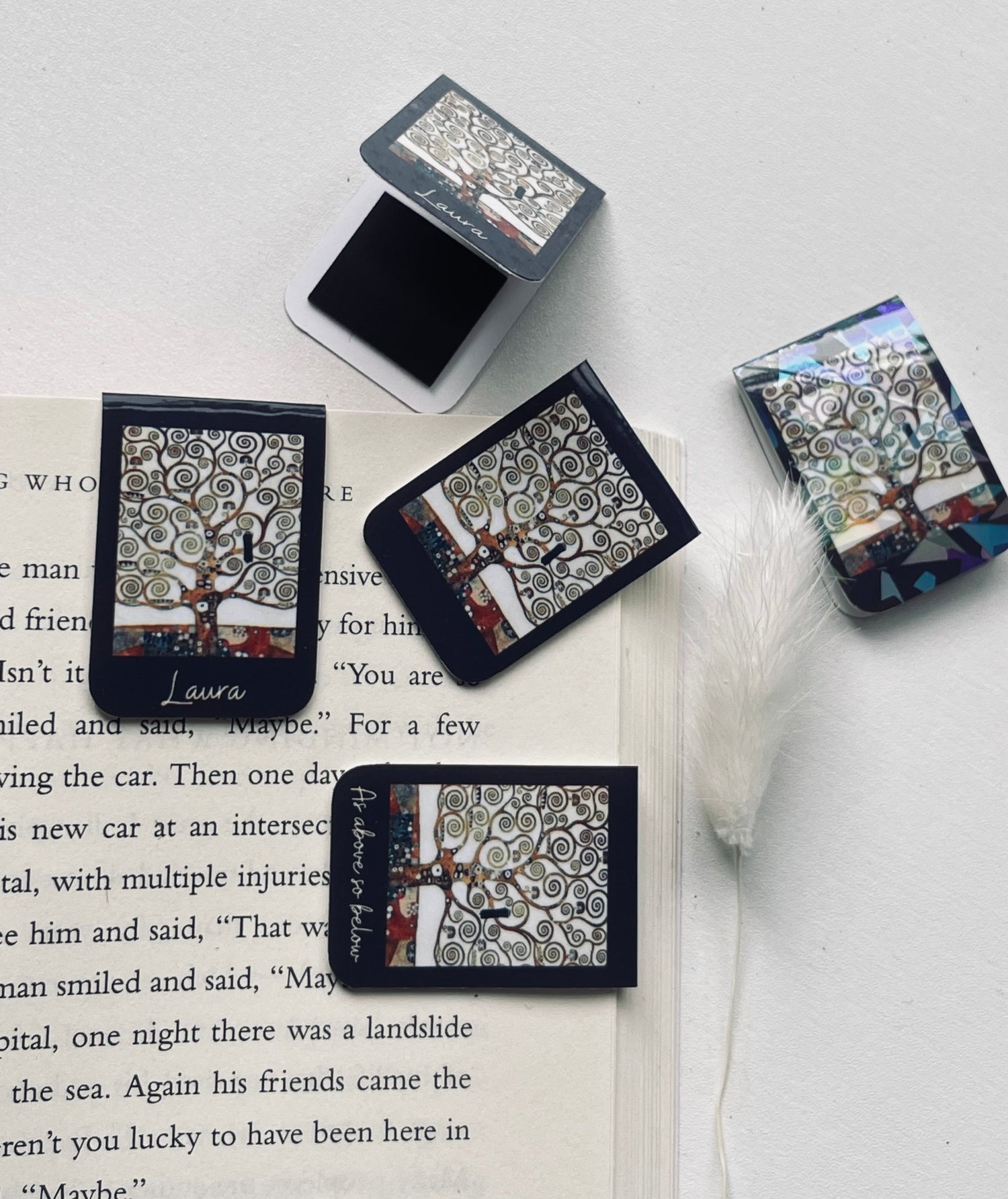 Famous Artwork Mini Magnetic Bookmarks