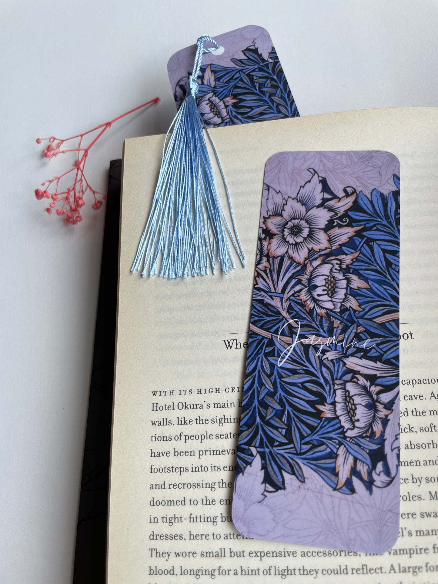 Famous Artwork Personalized  Bookmarks With Custom Name