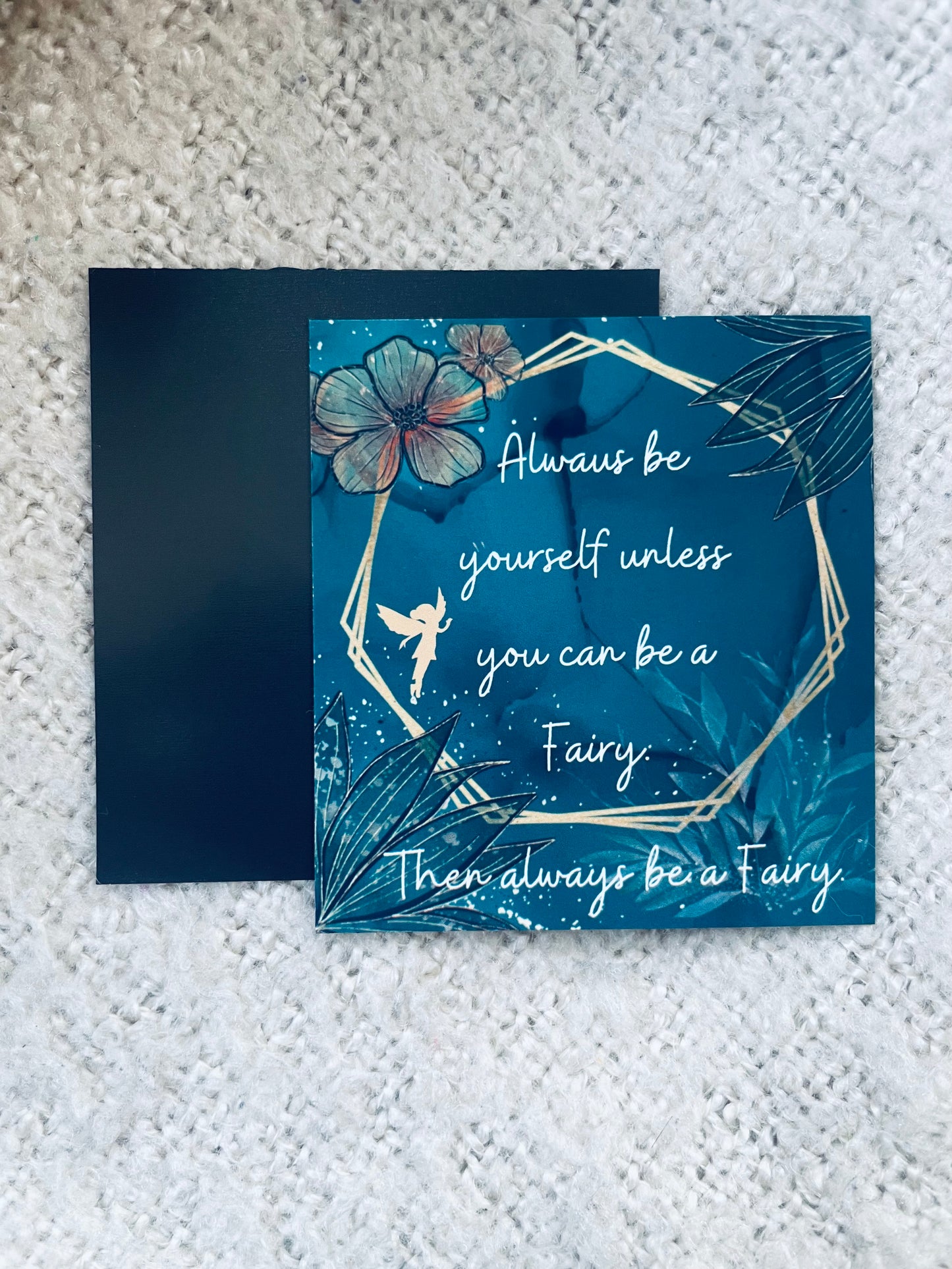 Fairy Whimsical Fridge Magnet, Refrigerator Magnet For Fairy Lovers, Magical Home Décor Holographical Personalized Gift