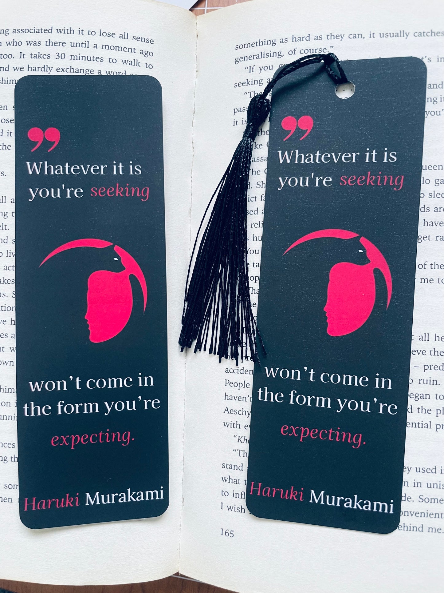 Haruki Murakami Quote Bookmarks – Literary Gifts for Book Lovers