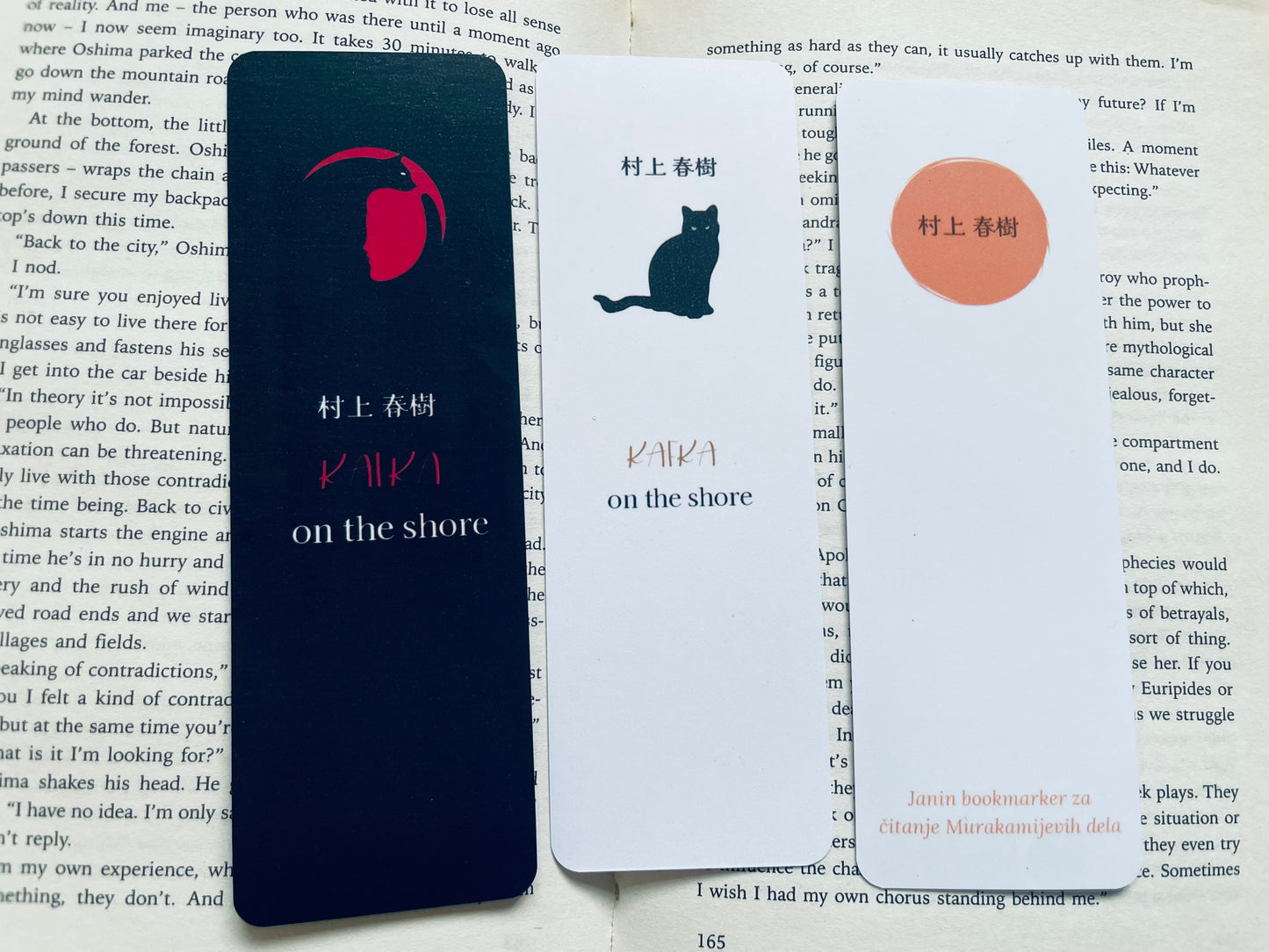 Haruki Murakami Quote Bookmarks – Literary Gifts for Book Lovers