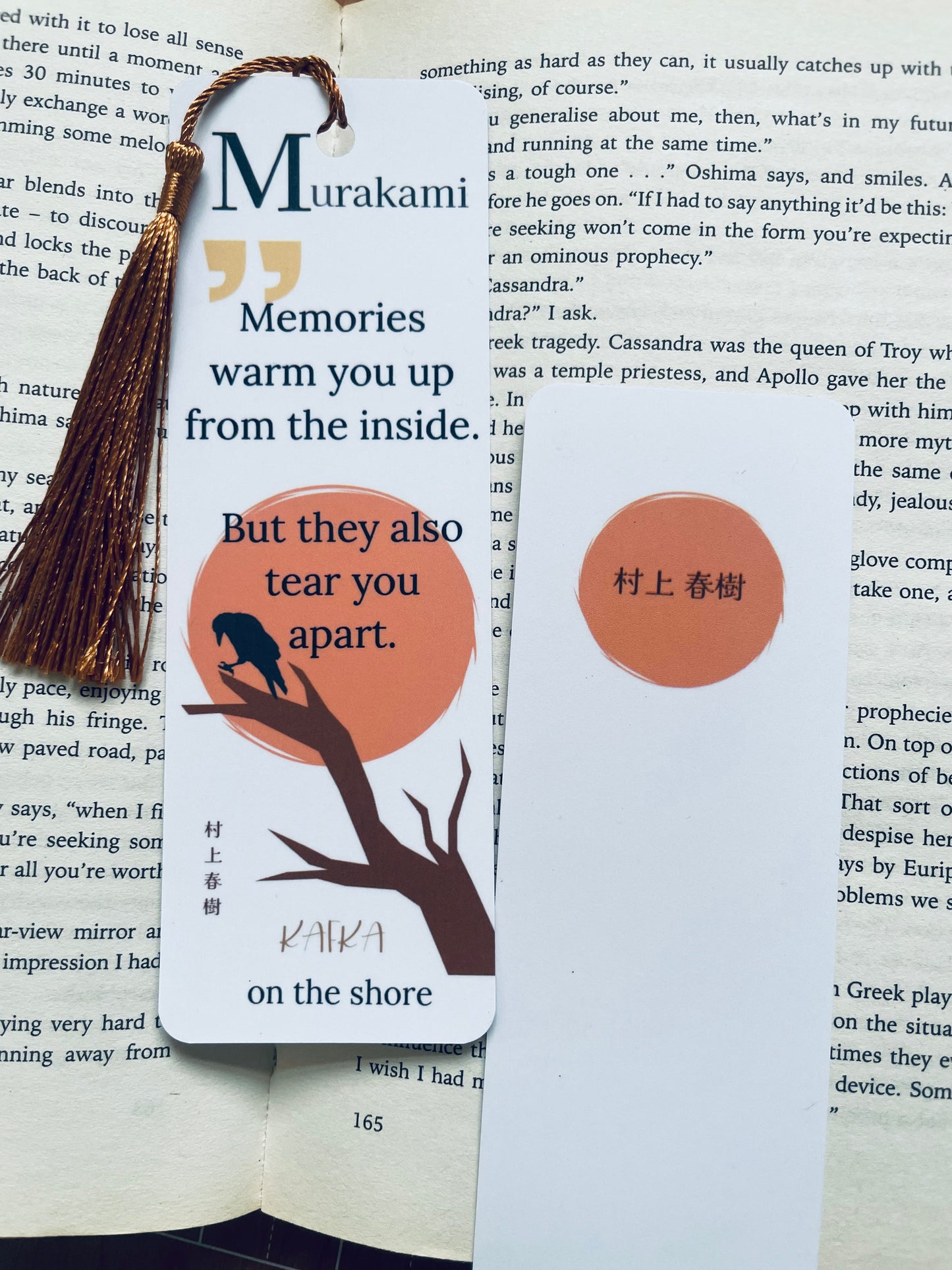 Haruki Murakami Quote Bookmarks – Literary Gifts for Book Lovers